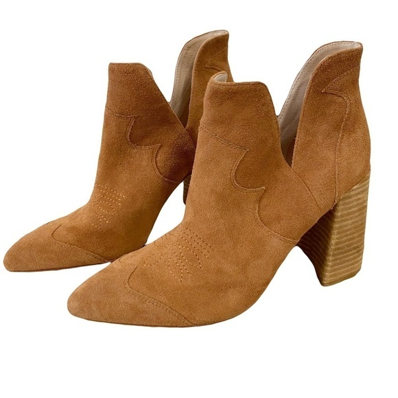 SHELLY’S LONDON Suede Weetern booties Womens size 9 - Picture 16 of 16